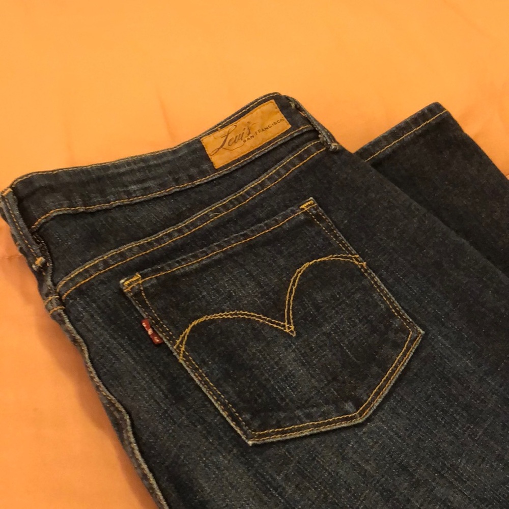 Levi blue jeans